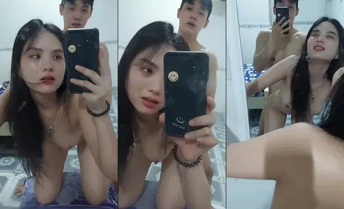 Em sinh viên kính cận lộ clip sex với người yêu sau khi chia tay – Phần 4